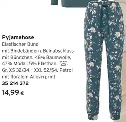 Tchibo Eduscho Pyjamahose Angebot