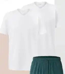 Tchibo Eduscho 2 T-Shirts mit V-Ausschnitt Angebot