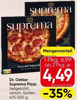 Spar Dr. Oetker Suprema Pizza Angebot