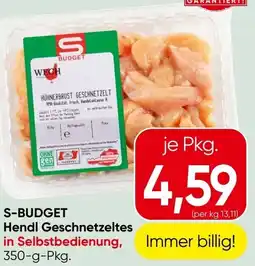 Spar S-BUDGET Hendl Geschnetzeltes Angebot