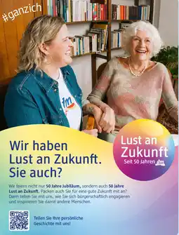 dm Wir haben Lust an Zukunft Sie auch Angebot