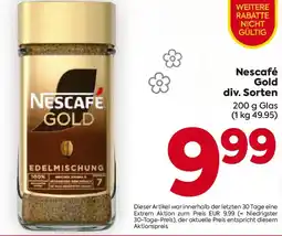 Billa Nescafé Gold Edelmischung Angebot