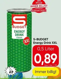 Spar S-BUDGET Energy Drink XXL Angebot