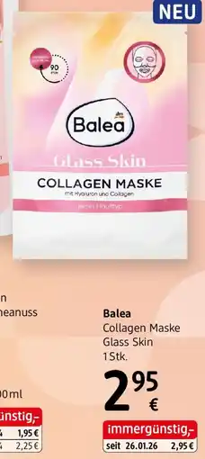 dm Balea Collagen Maske Glass Skin Angebot
