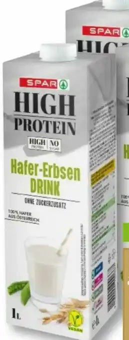 SPAR Gourmet High Protein Hafererbsendrink Angebot