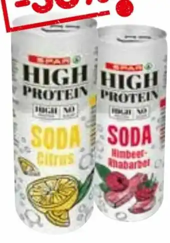 Interspar High Protein Soda Angebot