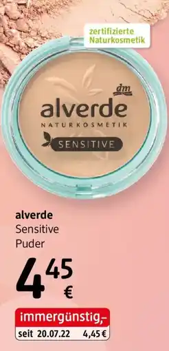 dm Alverde Angebot