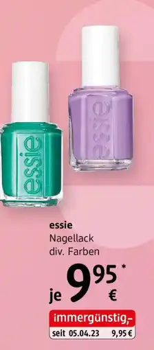 dm Essie Angebot