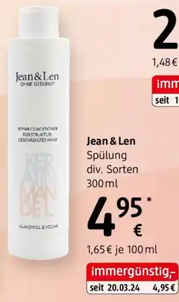 dm Jean & Len Angebot