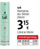 dm taft Angebot