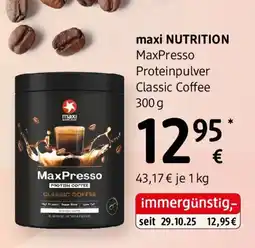 dm Maxi nutrition Angebot
