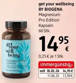 dm Get your well being by biogena Angebot
