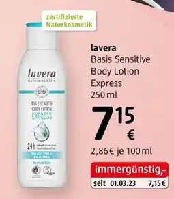 dm Lavera Angebot