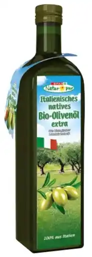 Interspar Spar Natur pur Italienisches natives Bio-Olivenöl extra Angebot
