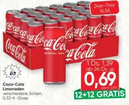 SPAR Gourmet Coca Cola Limonaden Angebot