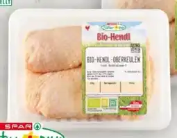 Interspar Spar Natur pur Bio-Hendl Oberkeulen Angebot
