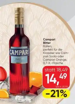 SPAR Gourmet Campari Bitter Angebot