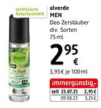 dm Alverde men Angebot