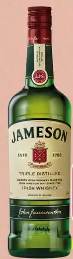 Spar Jameson Irish Whiskey Triple Distilled Angebot