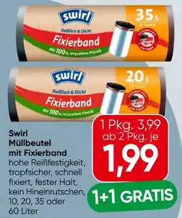 Spar Swirl Fixierband-Müllbeutel Angebot