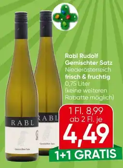 Spar Weingut Rabl Rudolf Gemischter Satz Angebot