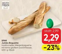 SPAR Gourmet Spar Jumbo Baguette Angebot