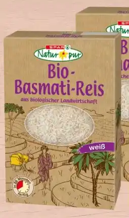 Spar Spar Natur pur Bio-Basmati-Reis Angebot