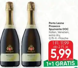 SPAR Gourmet Porta Leone Prosecco Spumante doc Angebot