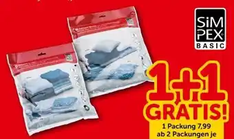 Interspar Simpex Basic Vakuum-Beutel Angebot
