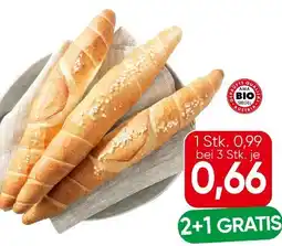 Eurospar Spar Natur pur Bio-Salzstangerl Angebot