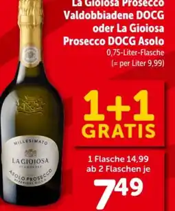 Interspar La Gioiosa Prosecco Superior Asolo Angebot