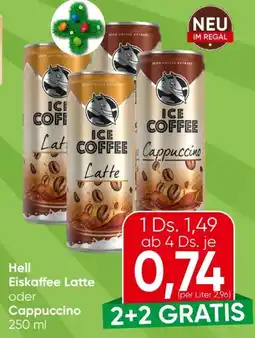 Spar Hell Eiskaffee Latte Angebot