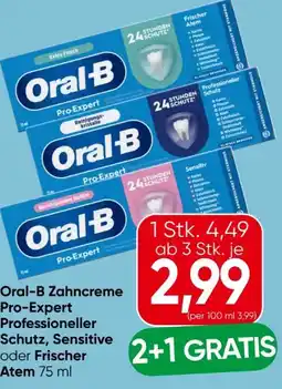 Eurospar Oral-B Zahncreme Pro Expert Angebot