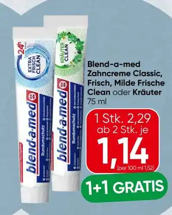 Spar Blend-a-Med Zahncreme Angebot