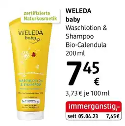 dm Weleda baby Angebot