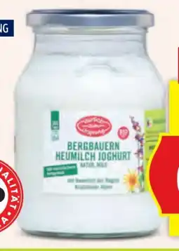 Hofer Zurück zum Ursprung Bio-Naturjoghurt Angebot