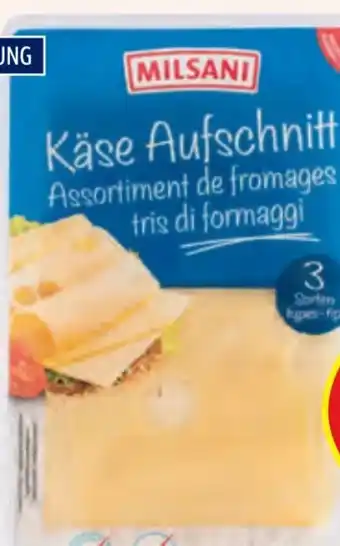 Hofer Milsani Käseaufschnitt Angebot