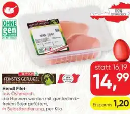 SPAR Gourmet Hendl Filet Angebot