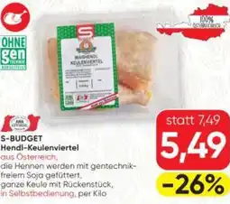SPAR Gourmet S budget hendl keulenviertel Angebot