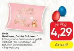SPAR Gourmet Lindt Goldhase Du bist Gold wert Angebot
