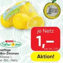SPAR Gourmet saftige Bio Zitronen Angebot