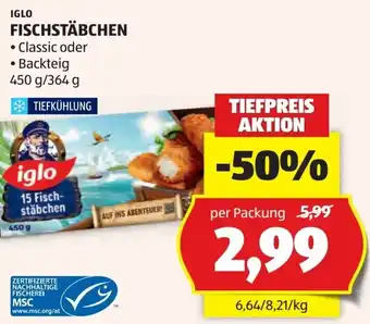 Iglo fischstäbchen