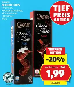 Hofer Choceur schoko chips Angebot