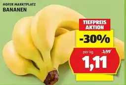Hofer Bananen Angebot