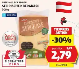 Hofer Steirischer bergkäse Angebot