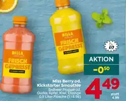 Billa Miss Berry od. Kickstarter Smoothie Angebot
