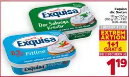 Billa Exquisa div. Sorten Angebot