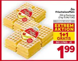 Billa Ölz Frischeiwaffeln Angebot