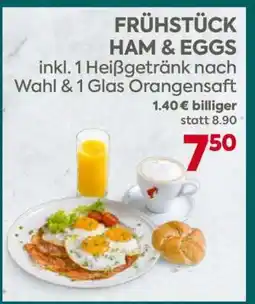 Billa FRÜHSTÜCK HAM & EGGS Angebot