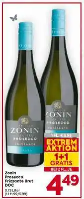 Billa Zonin Prosecco Frizzante Brut DOC Angebot